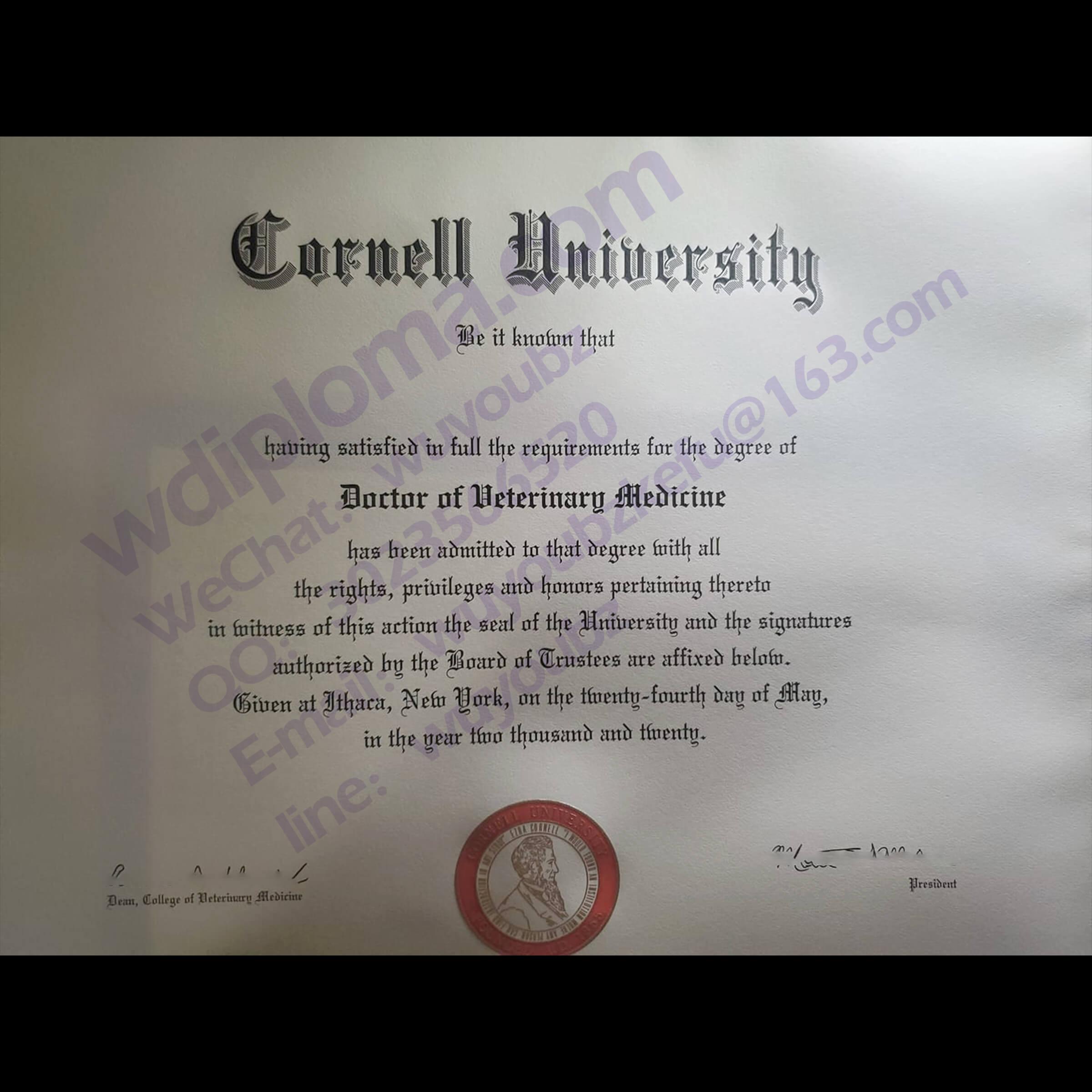 康奈爾大學文憑製作假的美國大學畢業證